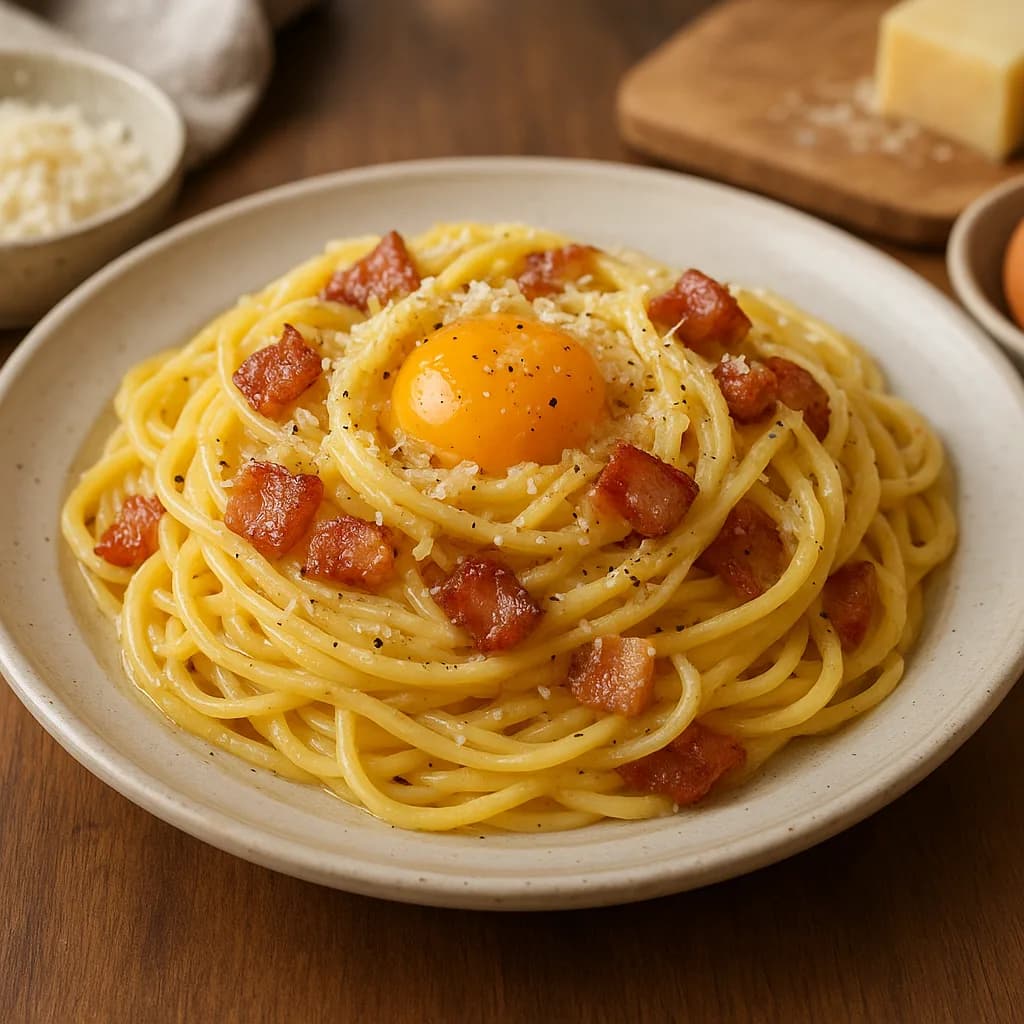 Espaguete à Carbonara