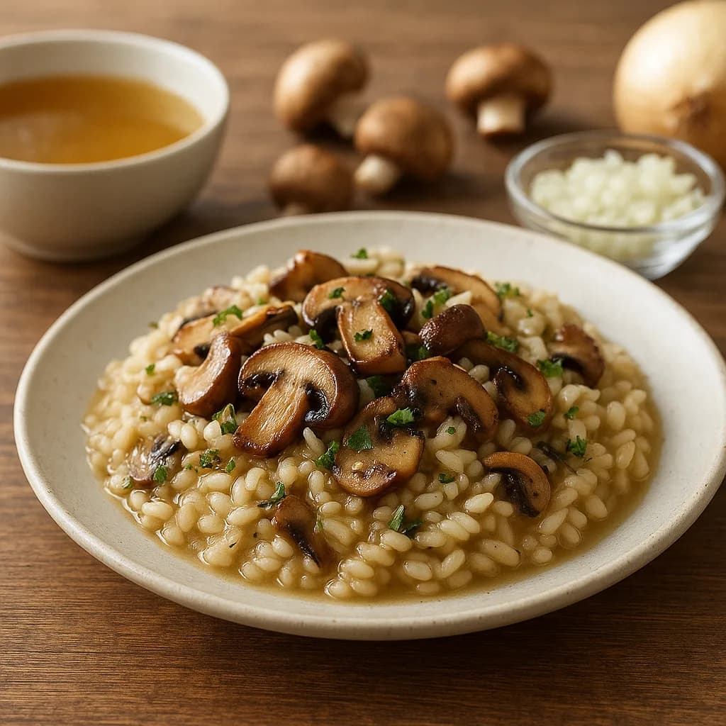 Risoto de Cogumelos