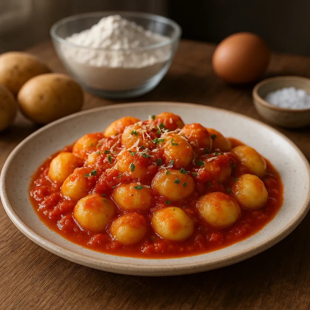 Nhoque de Batata ao Sugo