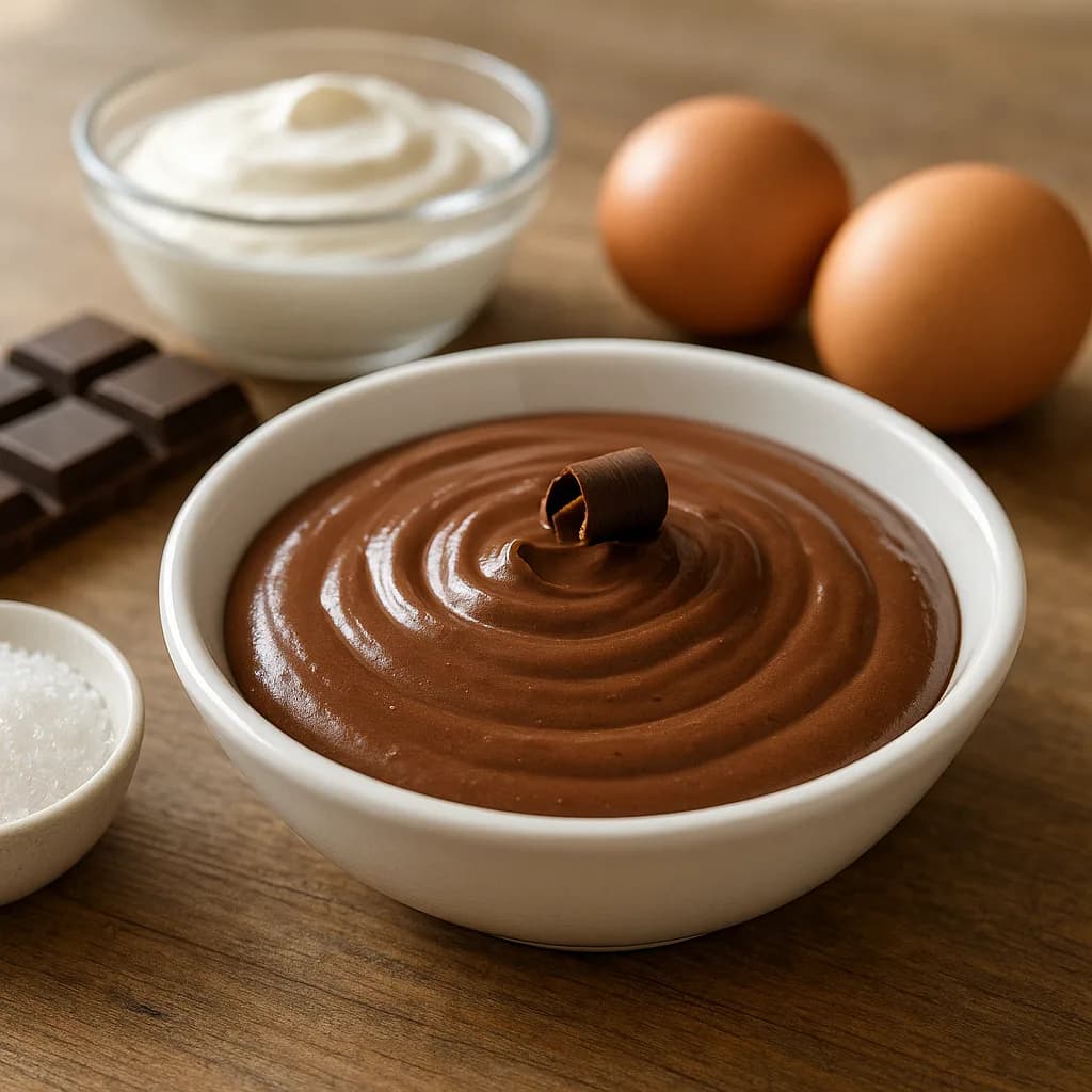 Mousse de Chocolate Cremosa