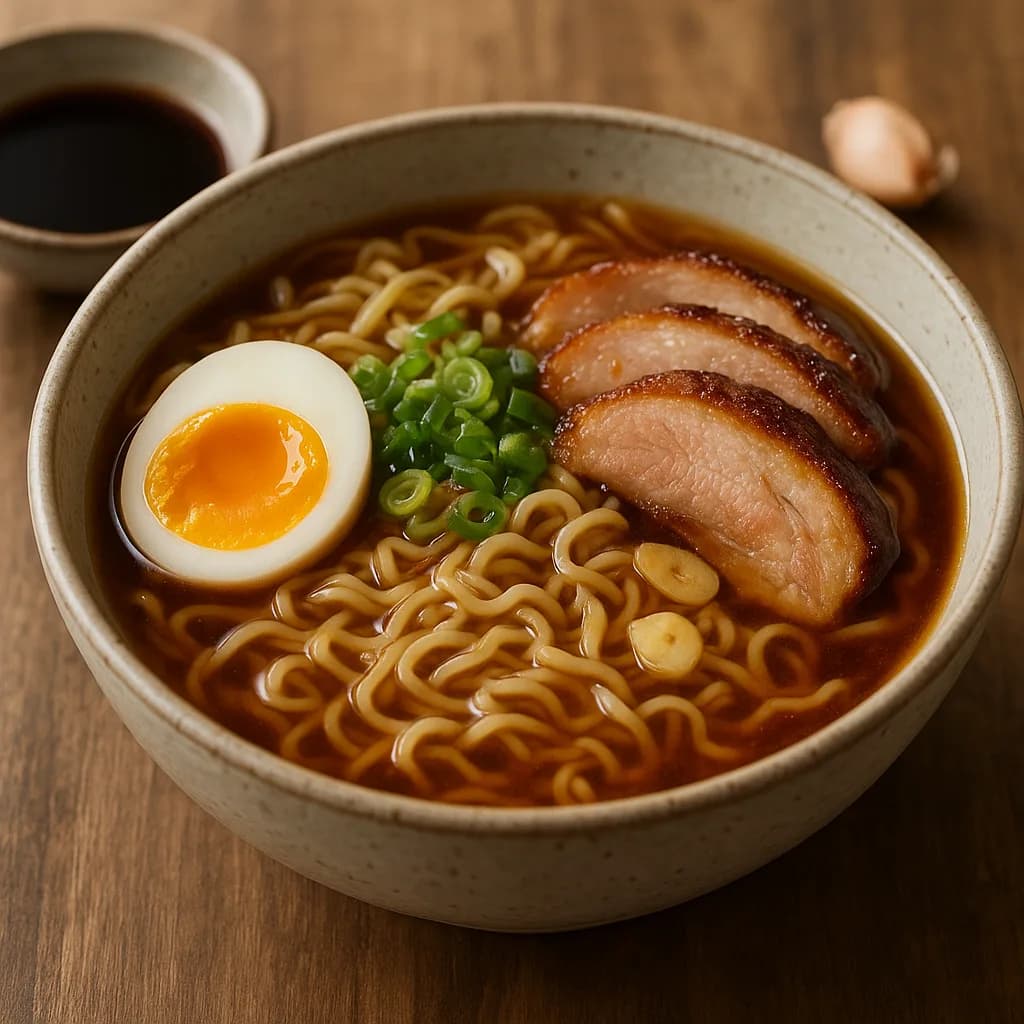 Ramen Quente com Shoyu