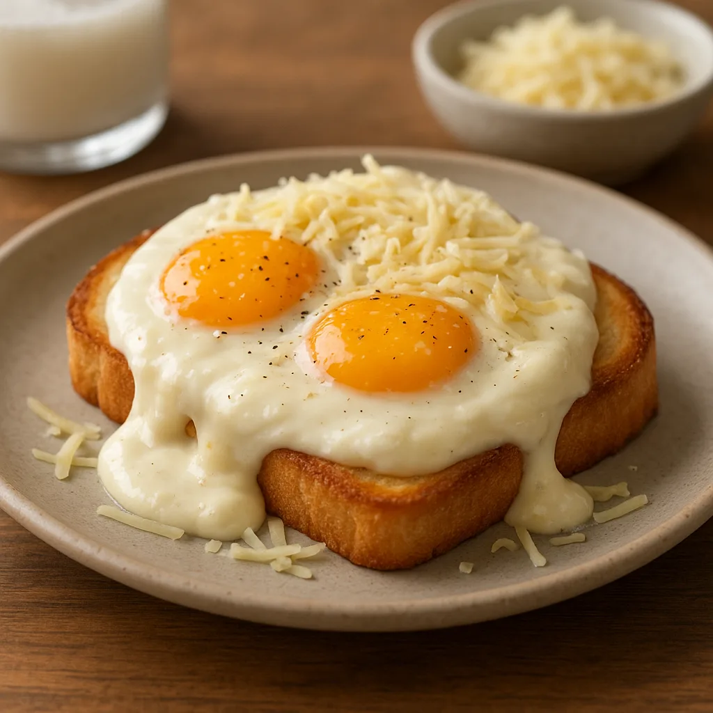 Pão com Ovo Cremoso