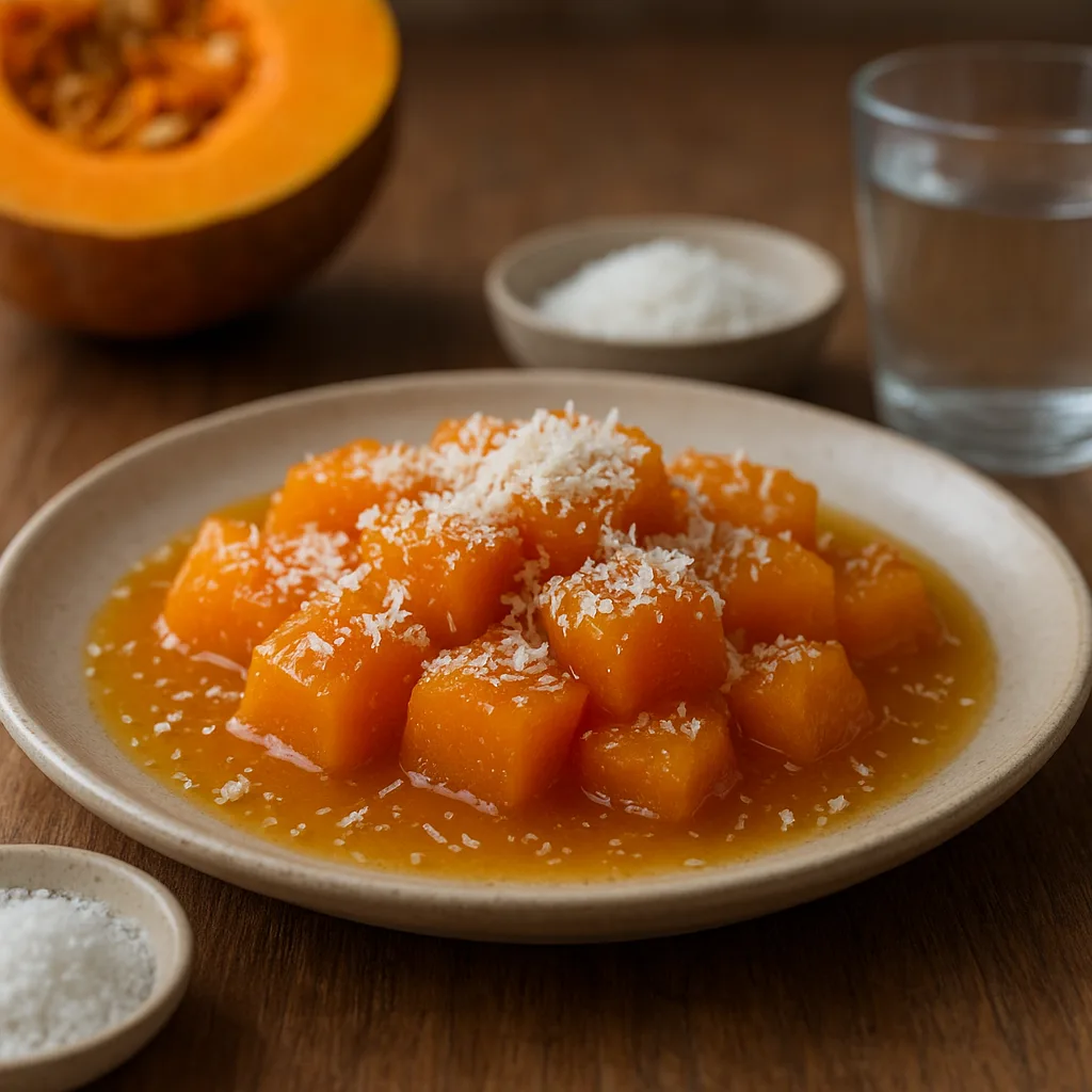 Doce de Abóbora com Coco