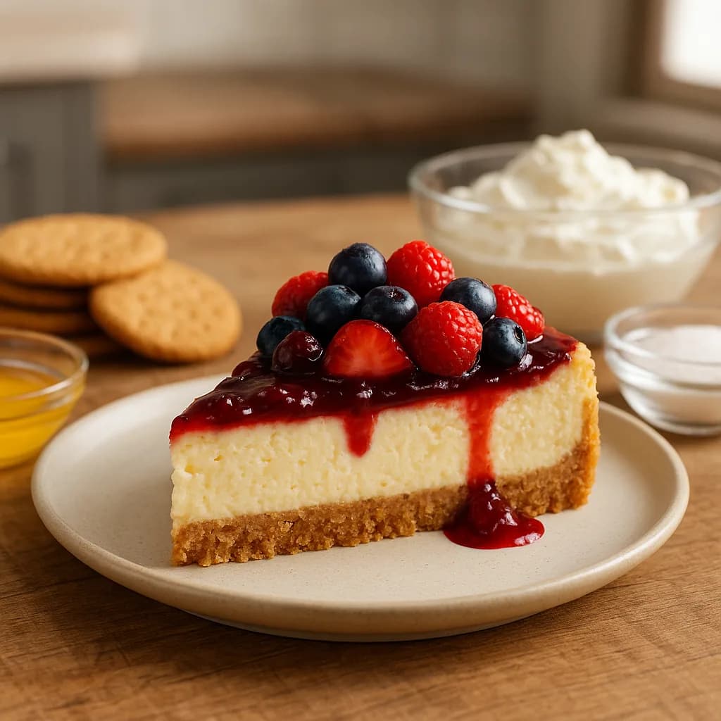 Cheesecake de Frutas Vermelhas