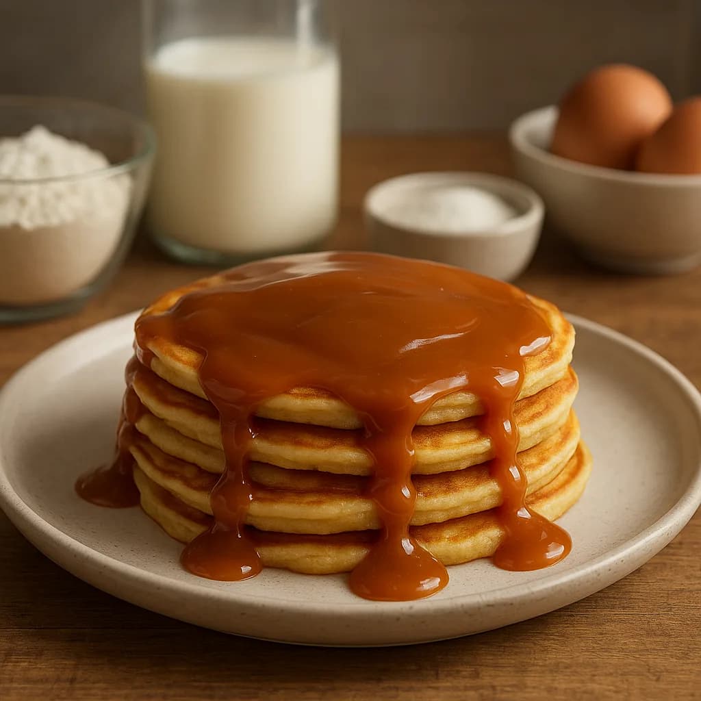 Panqueca de Doce de Leite