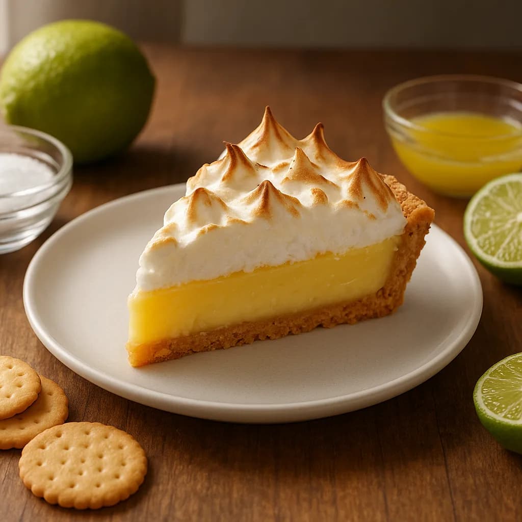 Torta de Limão com Merengue