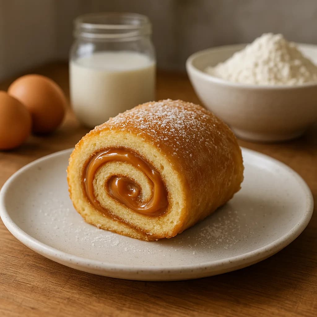 Rocambole de Doce de Leite