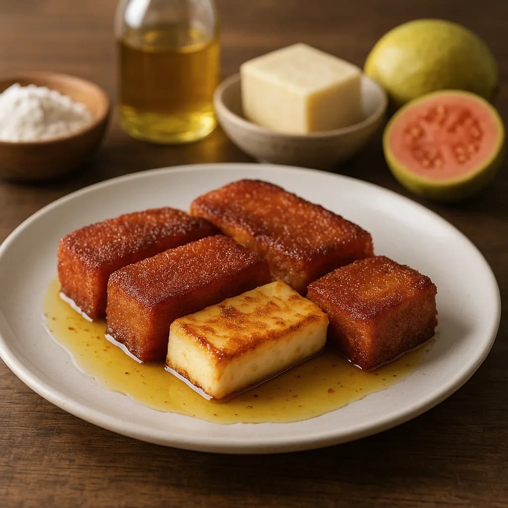 Goiabada Frita com Queijo