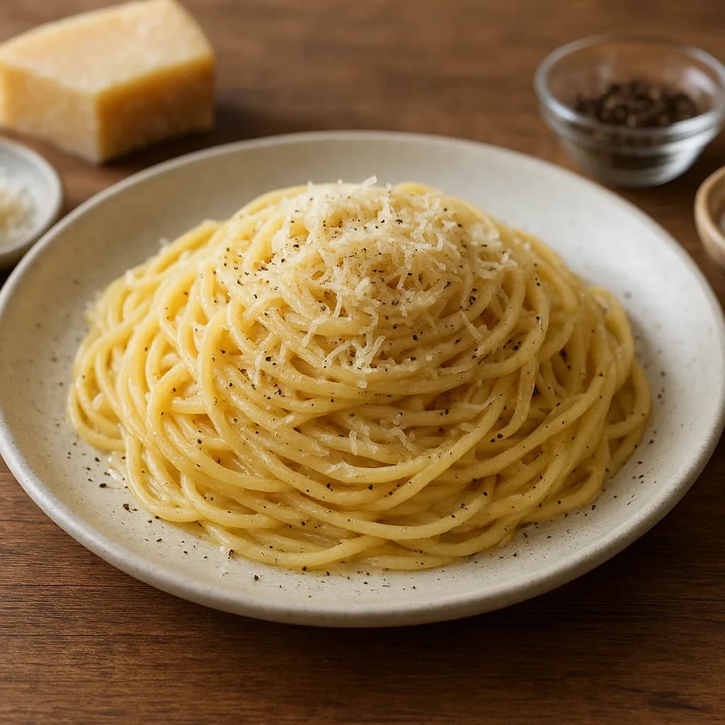 Macarrão Cacio e Pepe