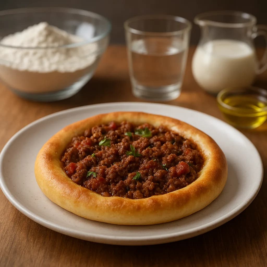 Esfiha Aberta de Carne