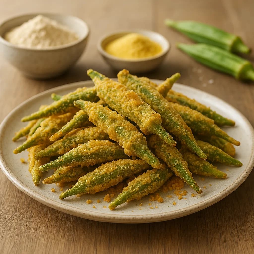 Quiabo Frito Crocante