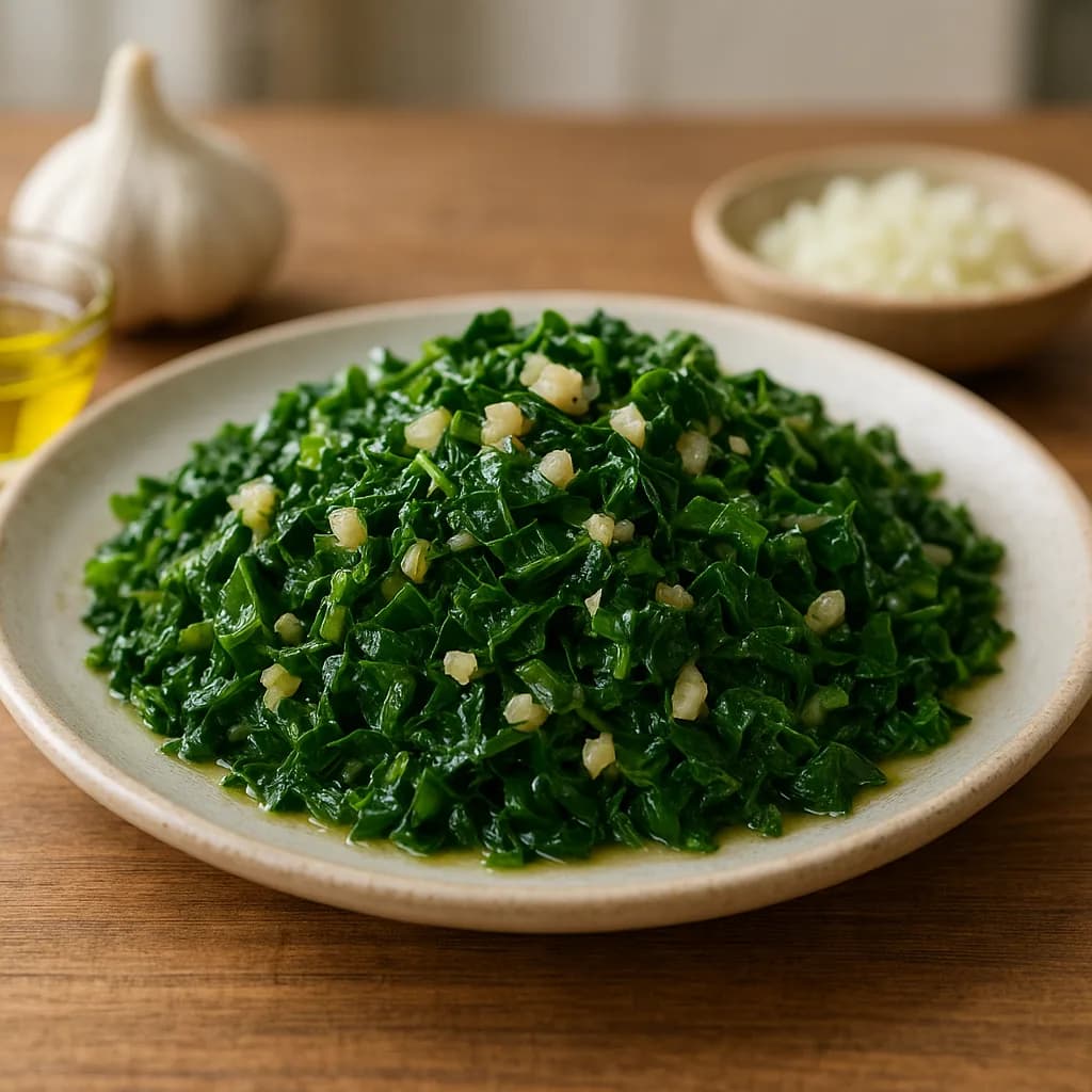 Couve Refogada Mineira