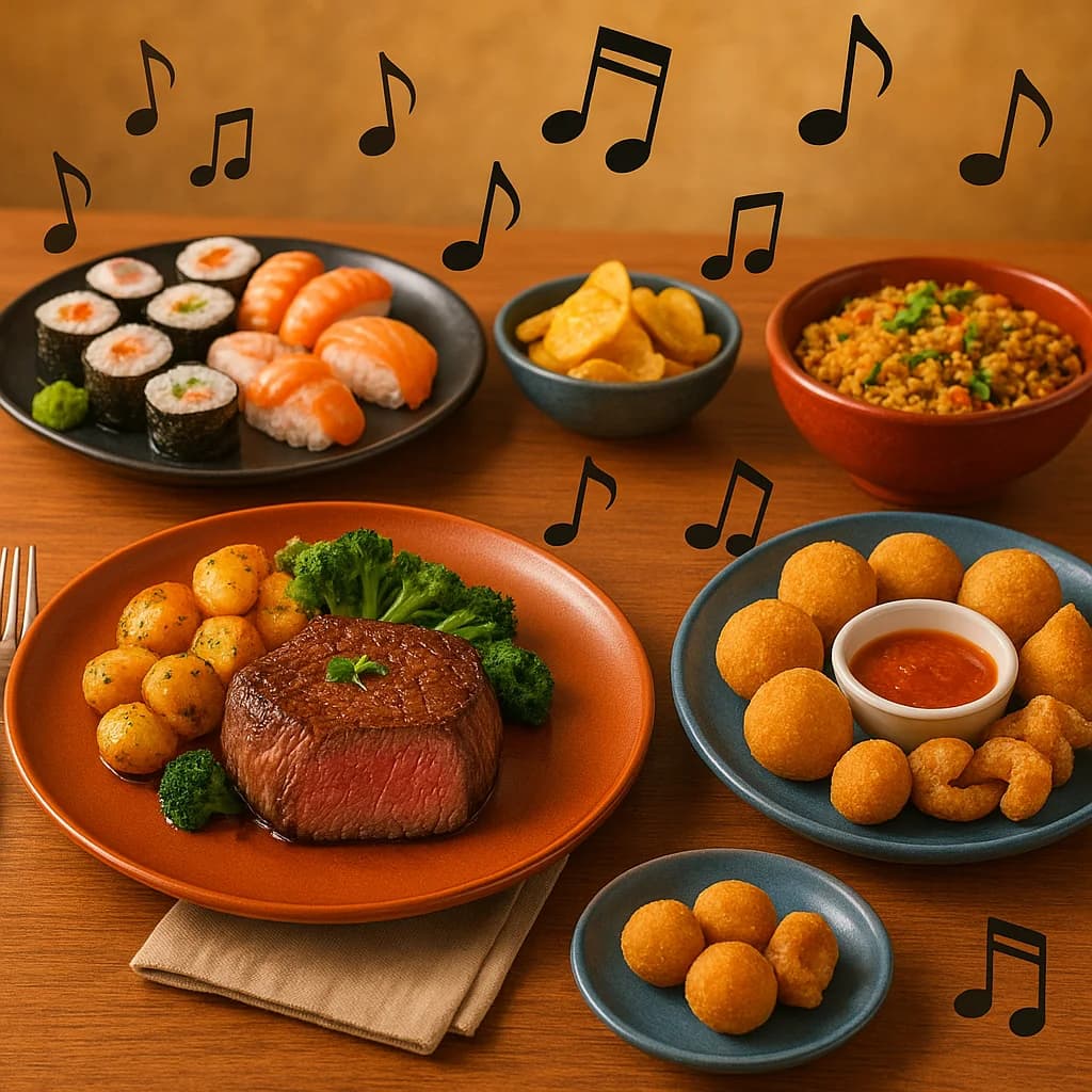 Imagem do post Gastronomia e Música: Quando o Som Realça o Sabor