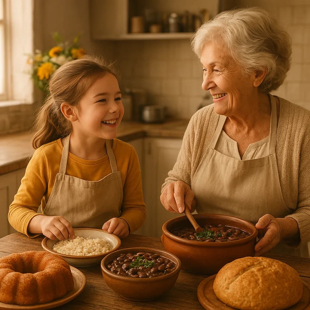 Imagem do post O Sabor da Infância: Por Que Voltamos Sempre à Comida Caseira