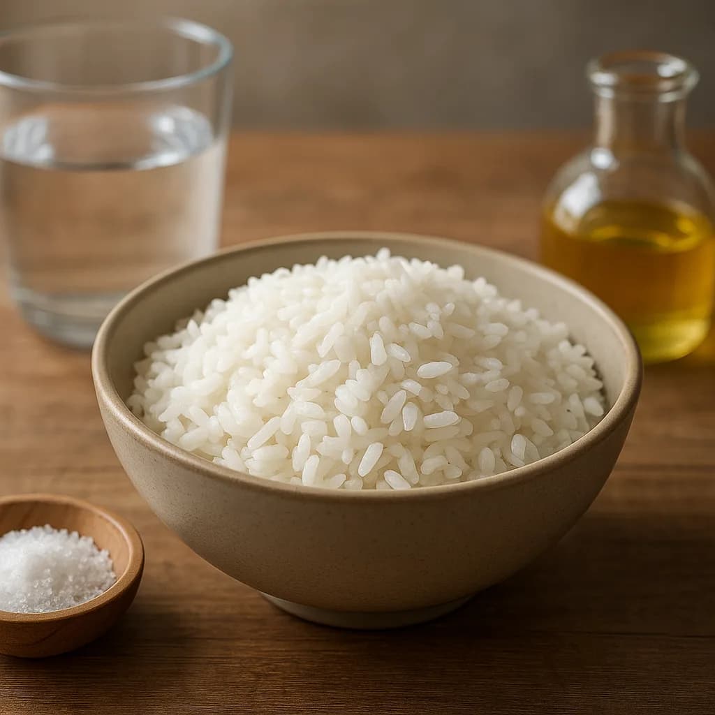 Arroz Branco na Panela de Pressão